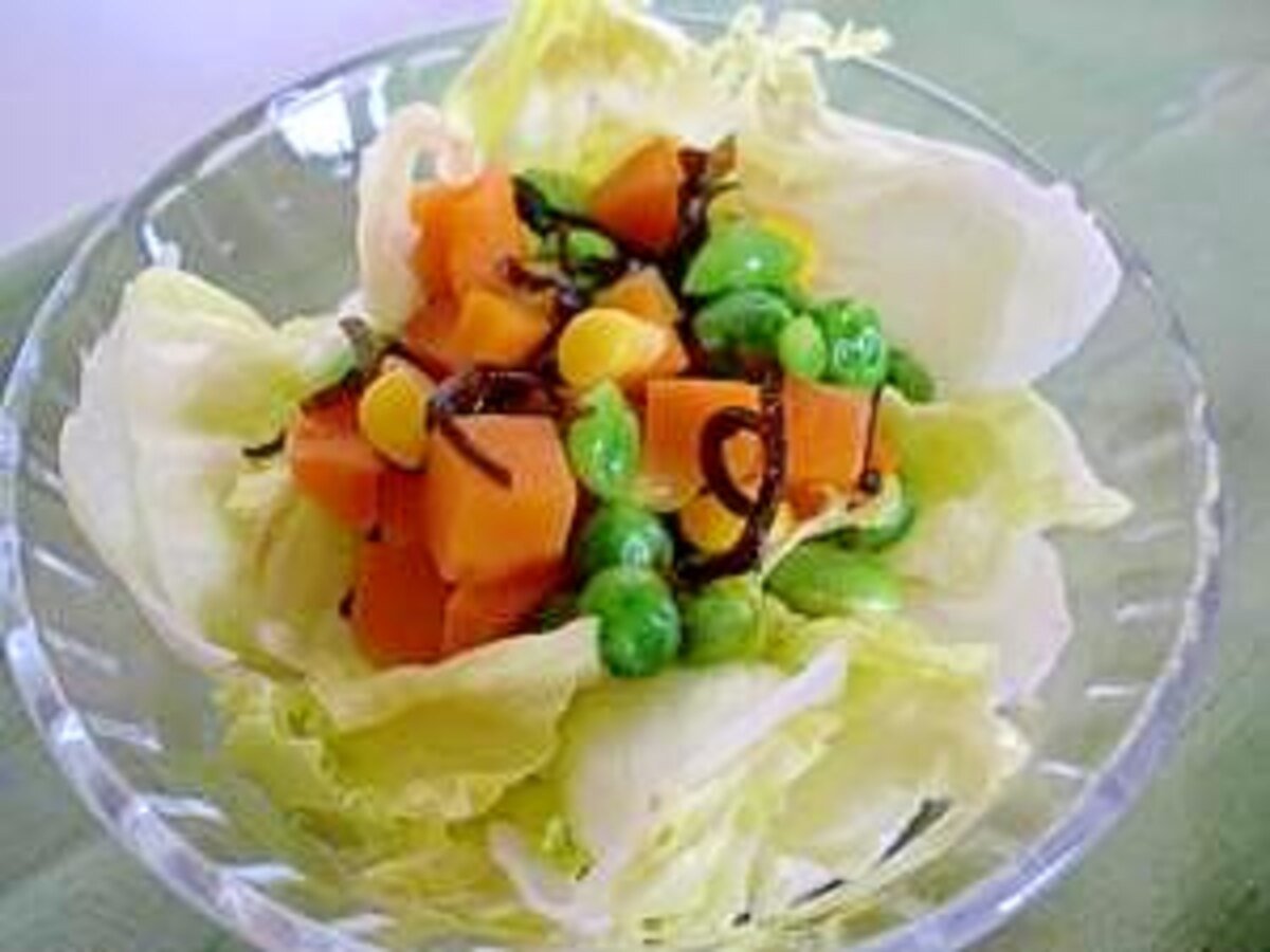 ミックスベジタブルと塩昆布のサラダ レシピ 作り方 By わこたこ 楽天レシピ ミックスベジタブルと塩昆布のサラダ レシピ 作り方 By わこたこ 楽天レシピ